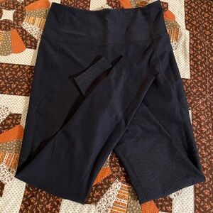 Hi-rise 7/8 warmup leggings